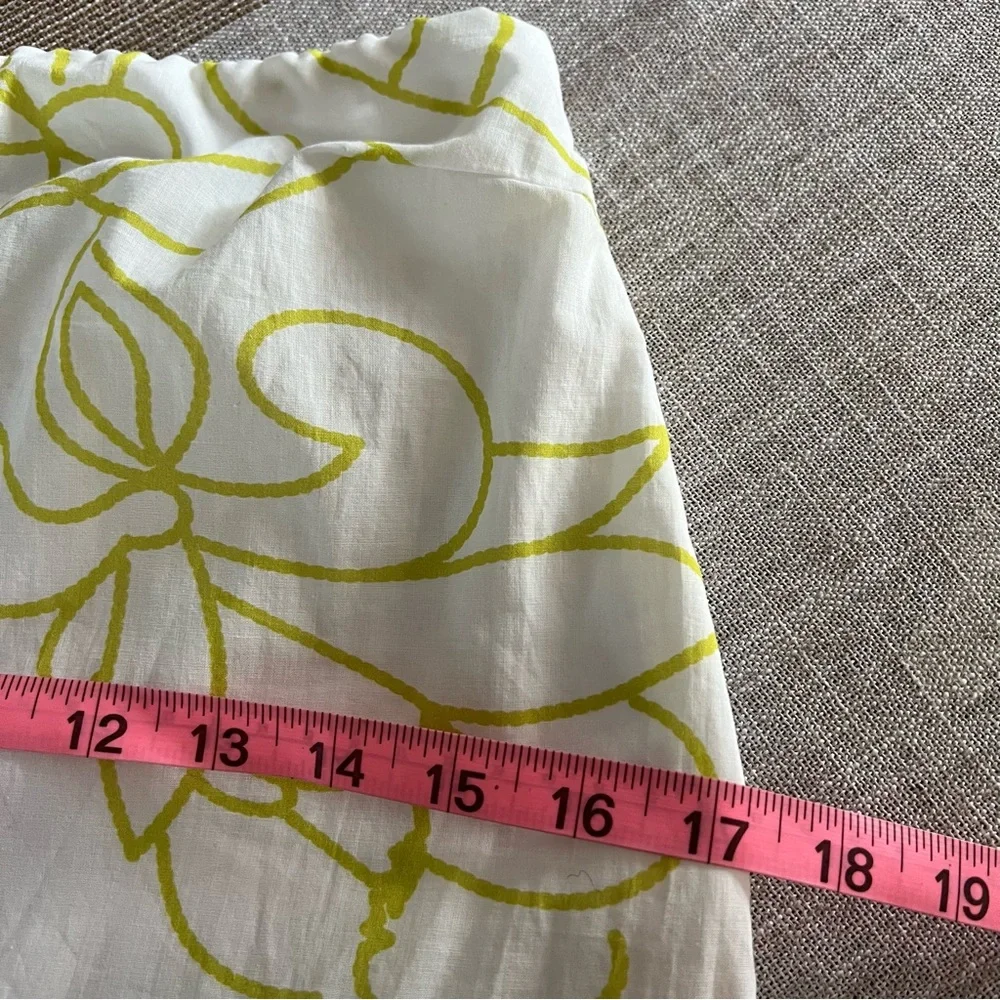 Petal & pup Kaelani Printed Strapless Cotton Maxi Dress ladies size small White - Picture 7 of 10